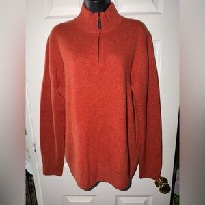 Daniel Hechter Cashmere Half Zip Sweater